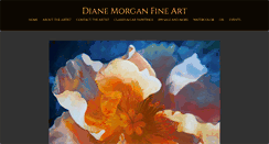 Desktop Screenshot of dianemorganfineart.com